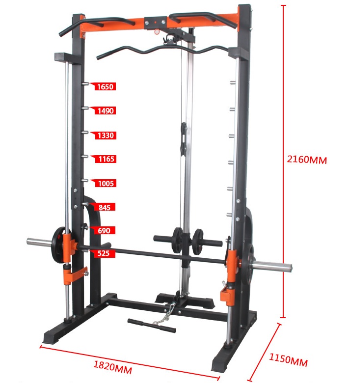 Thông số kỹ thuật của Khung giàn gánh tạ đa năng JL-K8